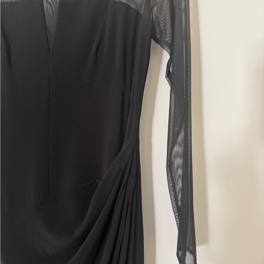 Lauren by Ralph Lauren Black Evening Dress - Picture 3 of 9